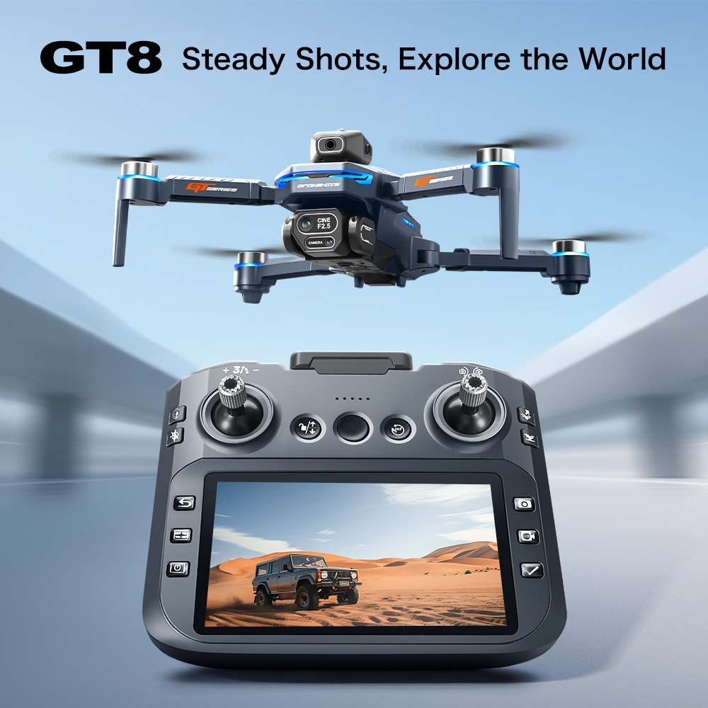 Rc Helicopter Charger - GT8 Obstacle Avoidance Aerial Drone –