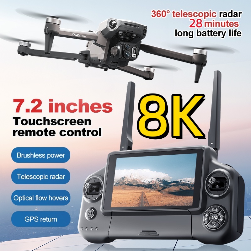 8K 3 Axis Gimbal Brushless 7.2 - مراجعة Rc Helicopter Case وسعره