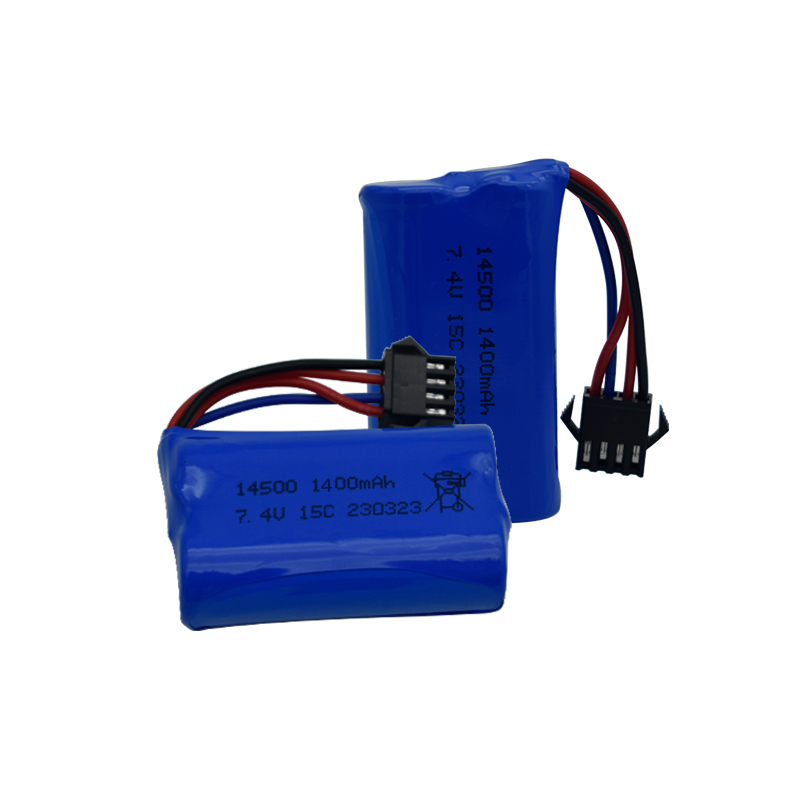 7.4V 1400mAh 14500 lithium-ion - مراجعة Rc Helicopter Parts وسعره