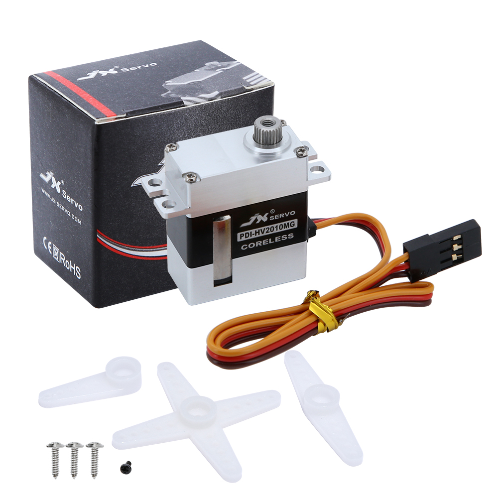 JX Servo PDI-HV2010MG 11kg Met - مراجعة Rc Helicopter Mini وسعره