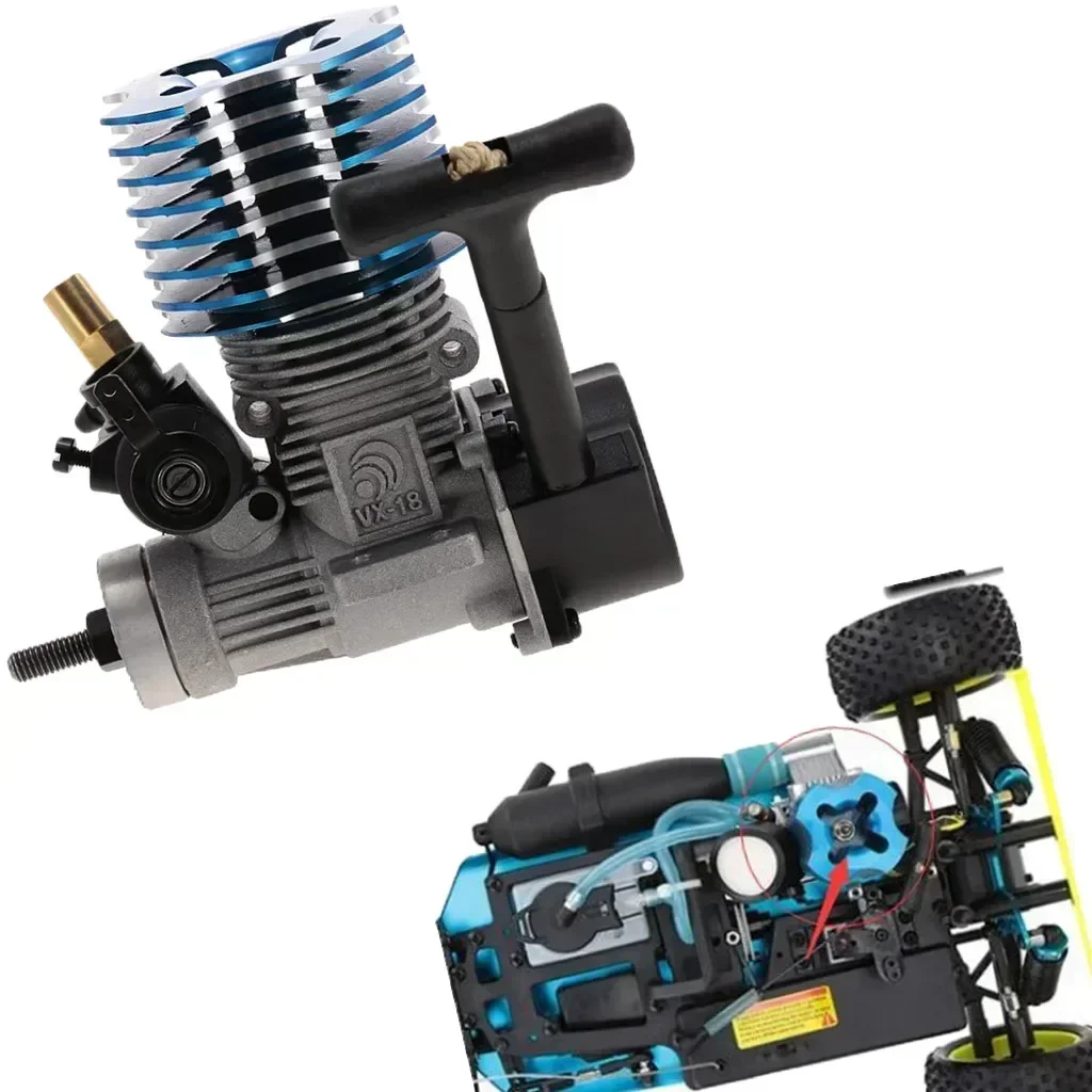 VX 18CXP Vertex 18 Engine Nitr - مراجعة Rc Helicopter Nitro وسعره