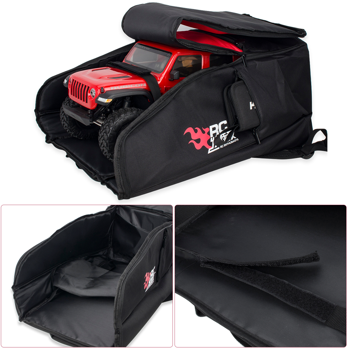 Large Capacity RC Car Storage  - مراجعة Rc Helicopter Bag وسعره
