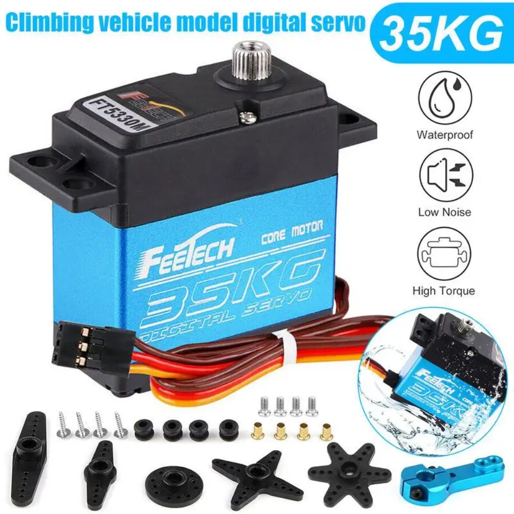FEETECH FT5330M 35KG Digital S - مراجعة Rc Helicopter Servo وسعره