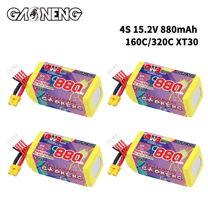 GNB 4S 880mAh 15.2V 160C/320C  - مراجعة Rc Helicopter Battery وسعره