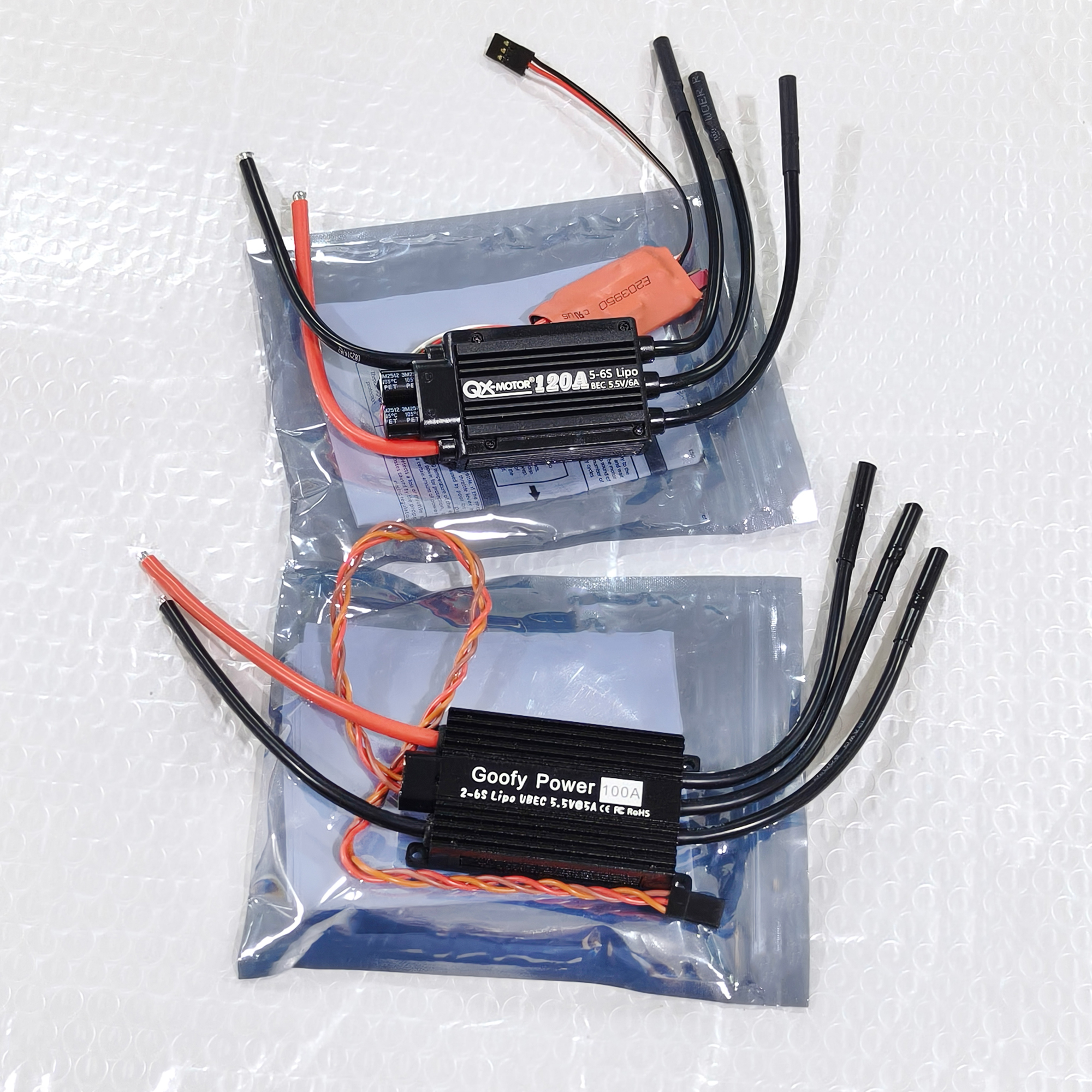 QX-MOTOR Brushless ESC series  - مراجعة Rc Helicopter Battery وسعره