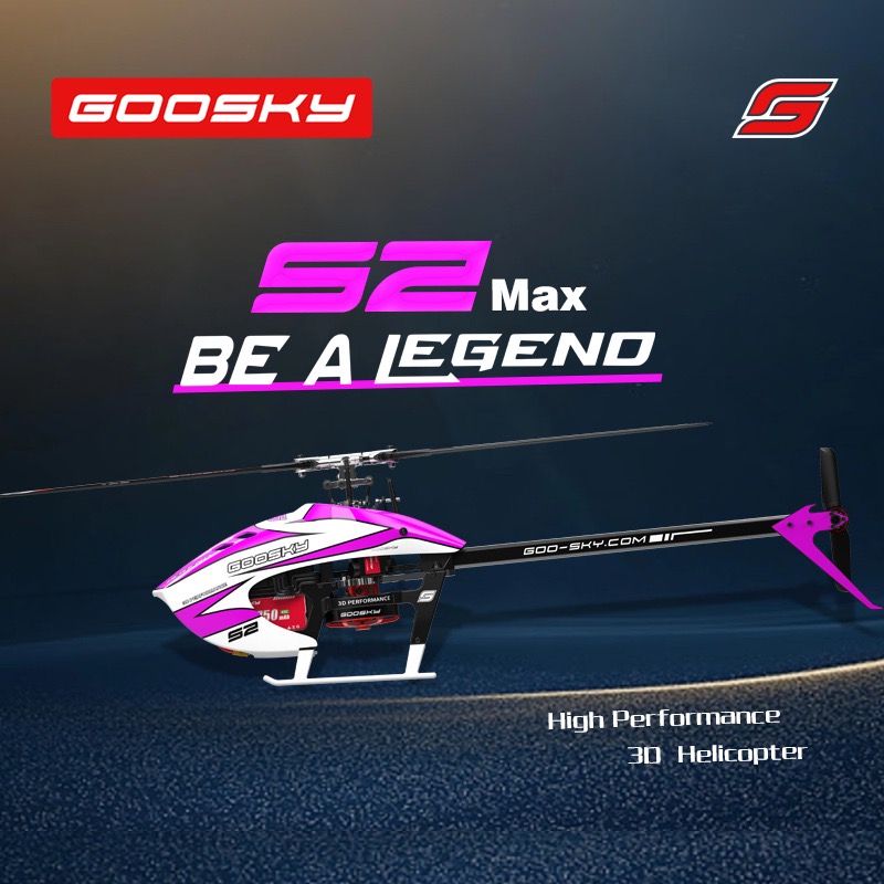GOOSKY S2 Max Model Aircraft B - مراجعة Rc Helicopter Case وسعره