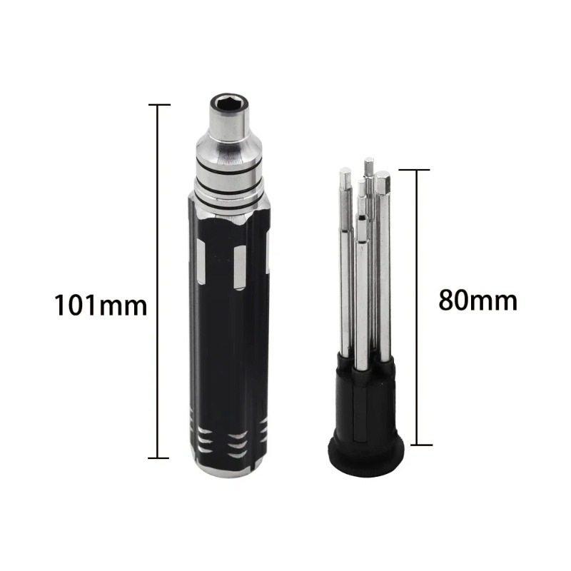 4-in-1 Hex Driver Screwdriver  - مراجعة Rc Helicopter Tool Kit وسعره