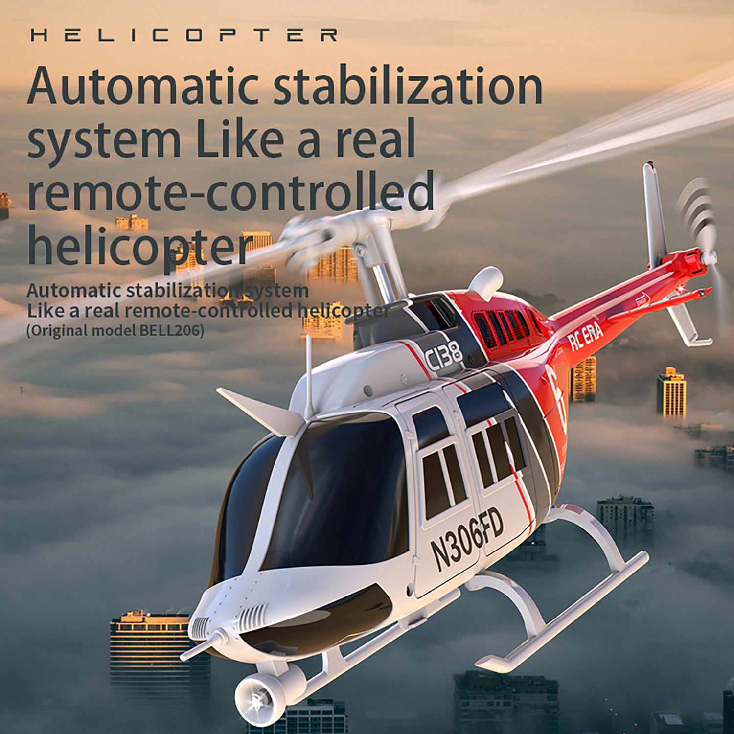 C138 206 Remote Controlled Hel - مراجعة Rc Helicopter Large وسعره