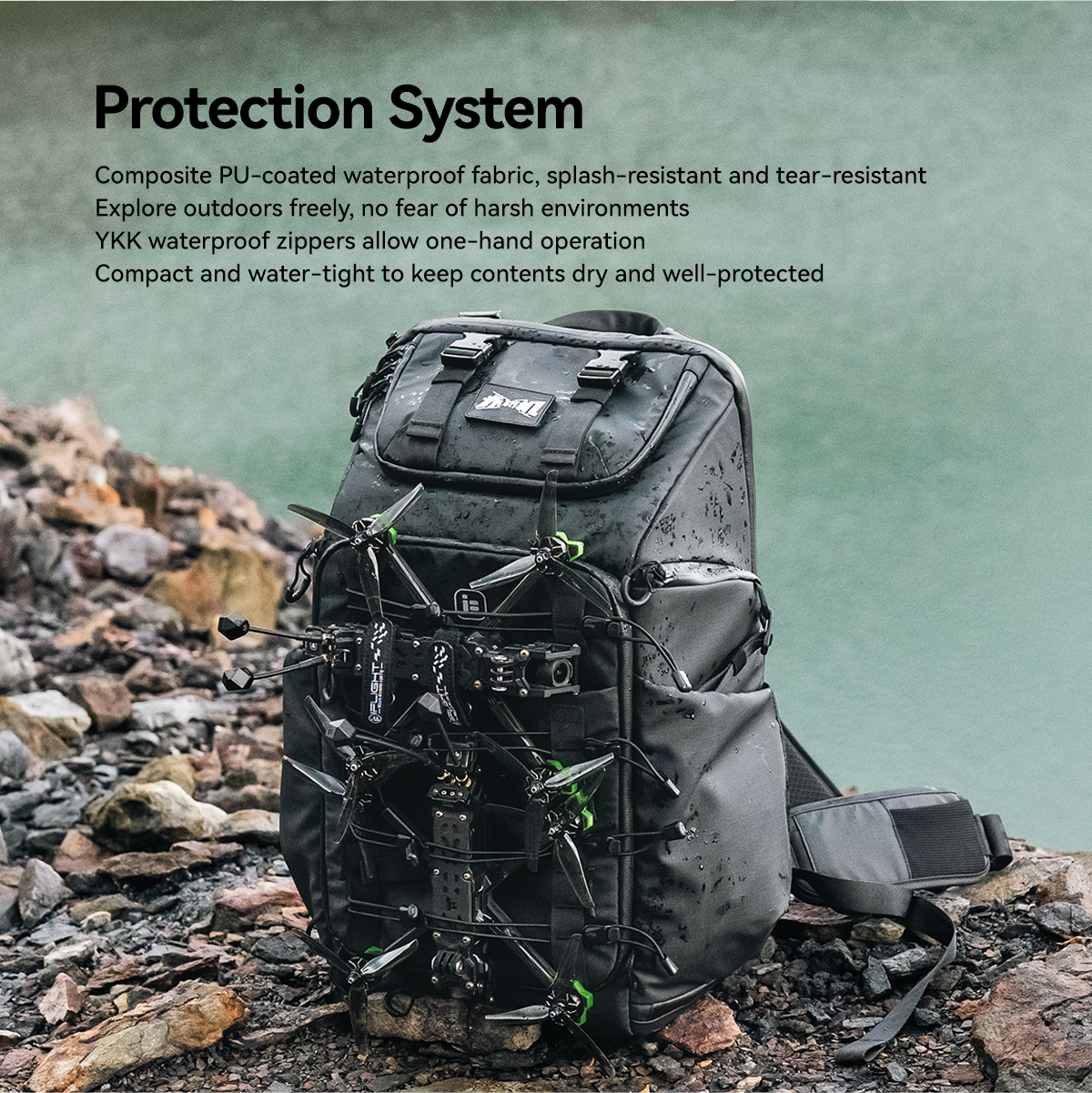 FPV Drone Backpack V2 540X380X - مراجعة Rc Helicopter Bag وسعره