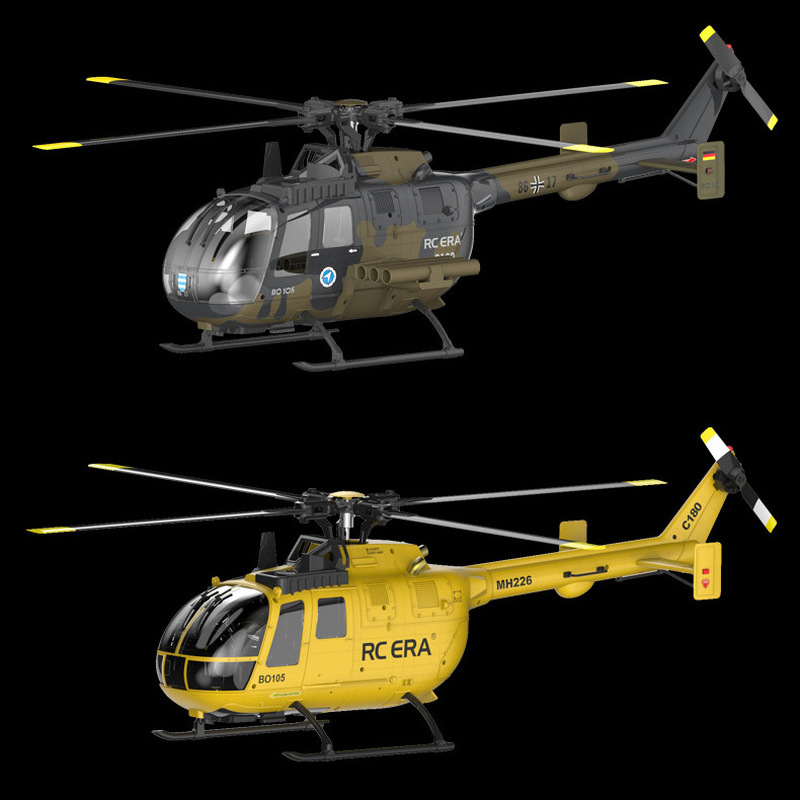 Rcera Rc Helicopter Bo105 C180 - مراجعة Rc Helicopter Single Rotor وسعره