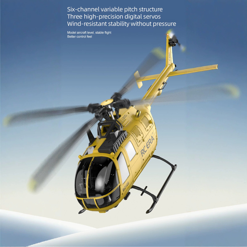 Rcera Rc Helicopter Bo105 C180 - مراجعة Rc Helicopter Single Rotor وسعره