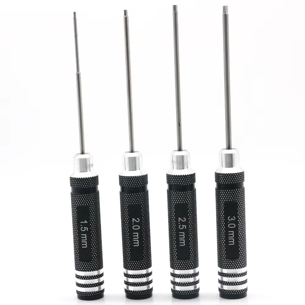 4pcs Hex Screw Driver set Tita - مراجعة Rc Helicopter Tool Kit وسعره