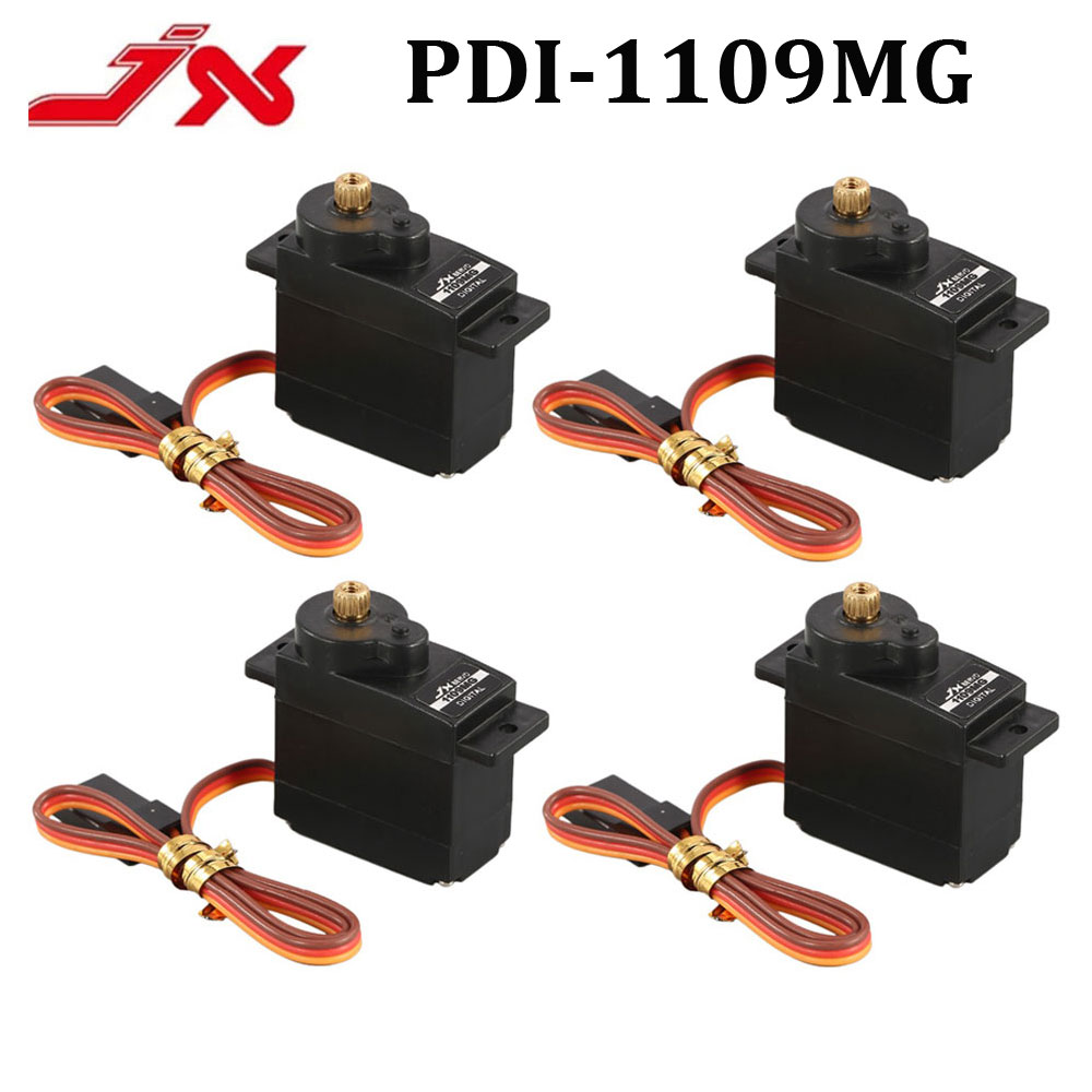1/2/4 PCS JX Servo PDI-1109MG  - مراجعة Rc Helicopter Mini وسعره