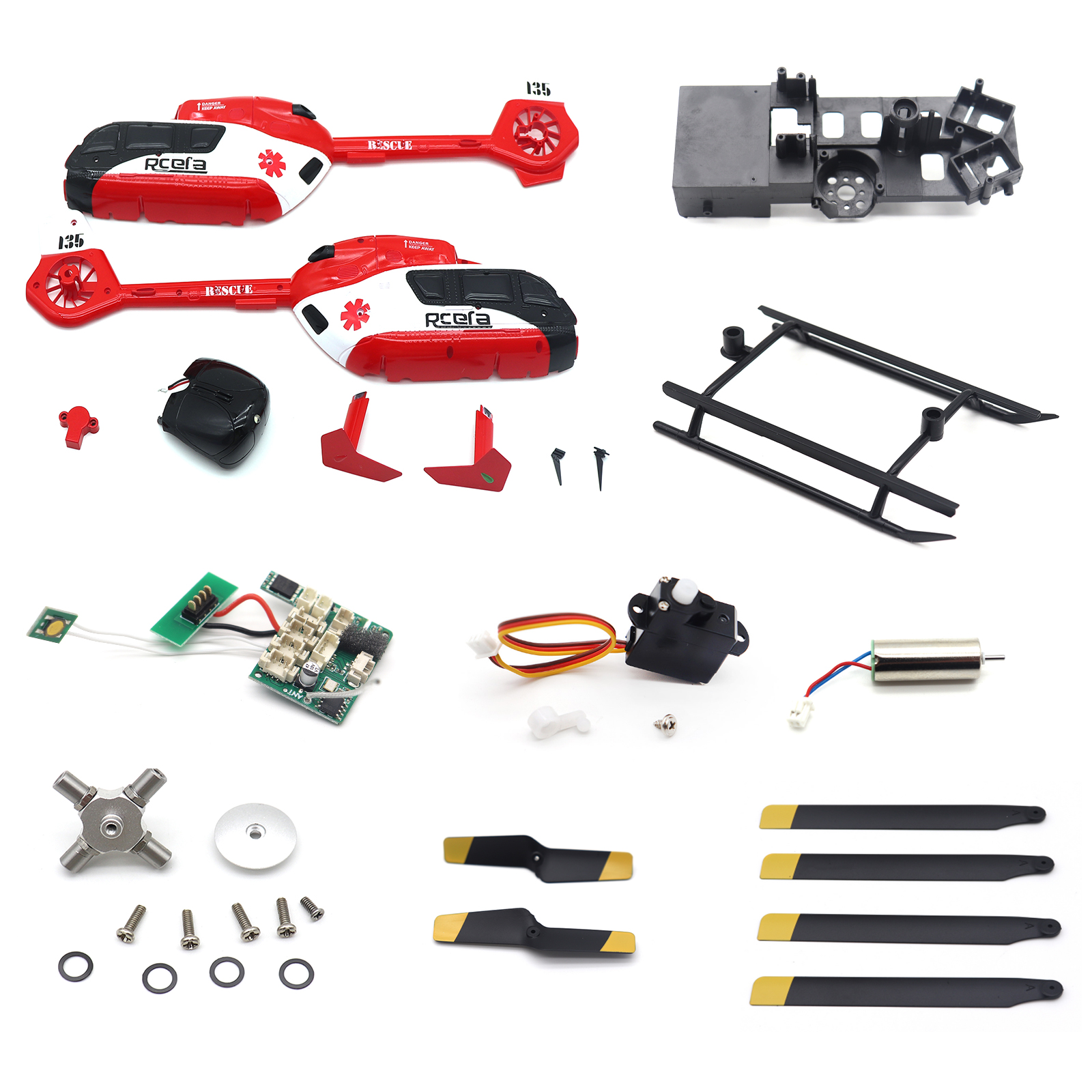 Original Parts for C159 EC-135 - مراجعة Rc Helicopter Parts وسعره