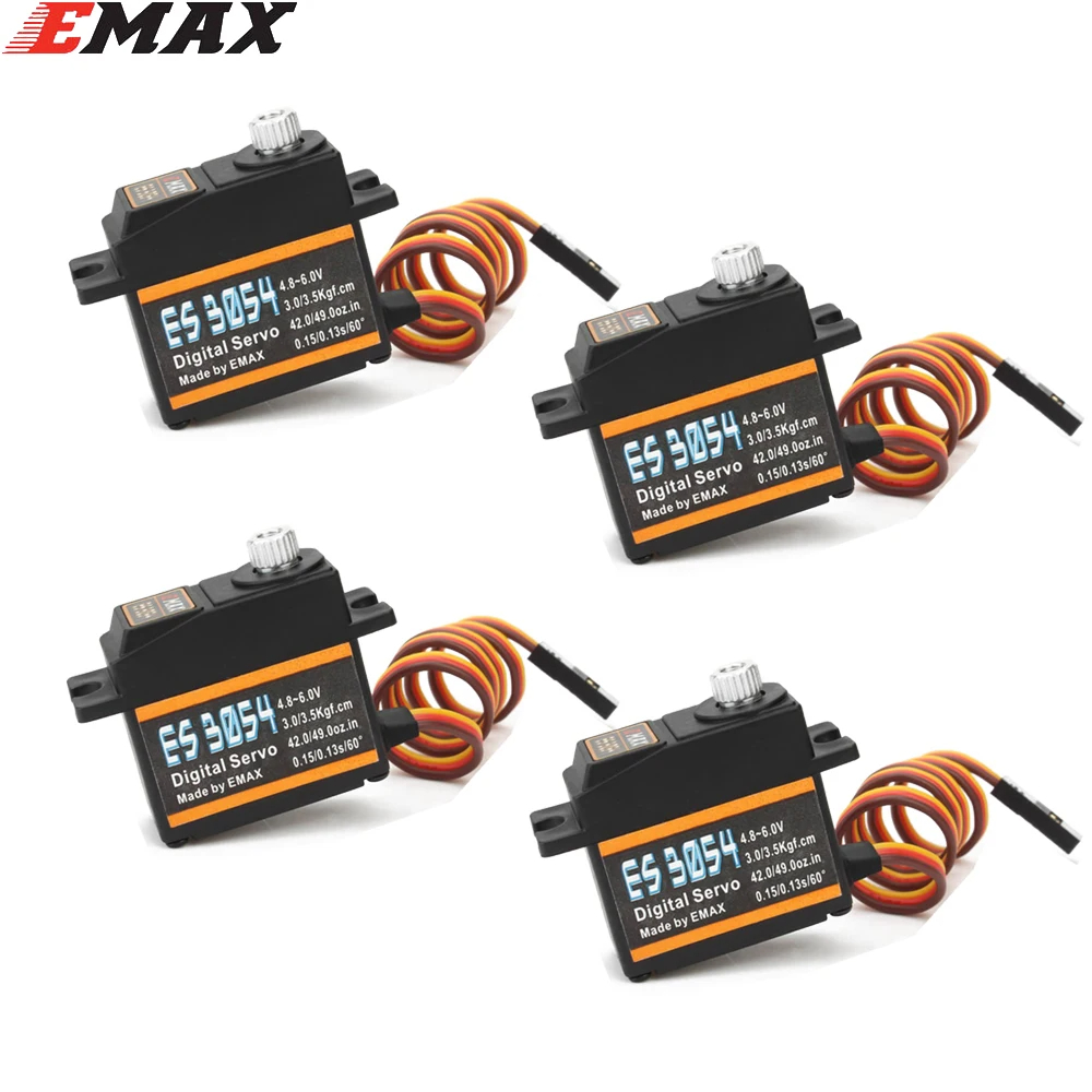 EMAX ES08MDII ES08MD II Metal  - مراجعة Rc Helicopter Servo وسعره