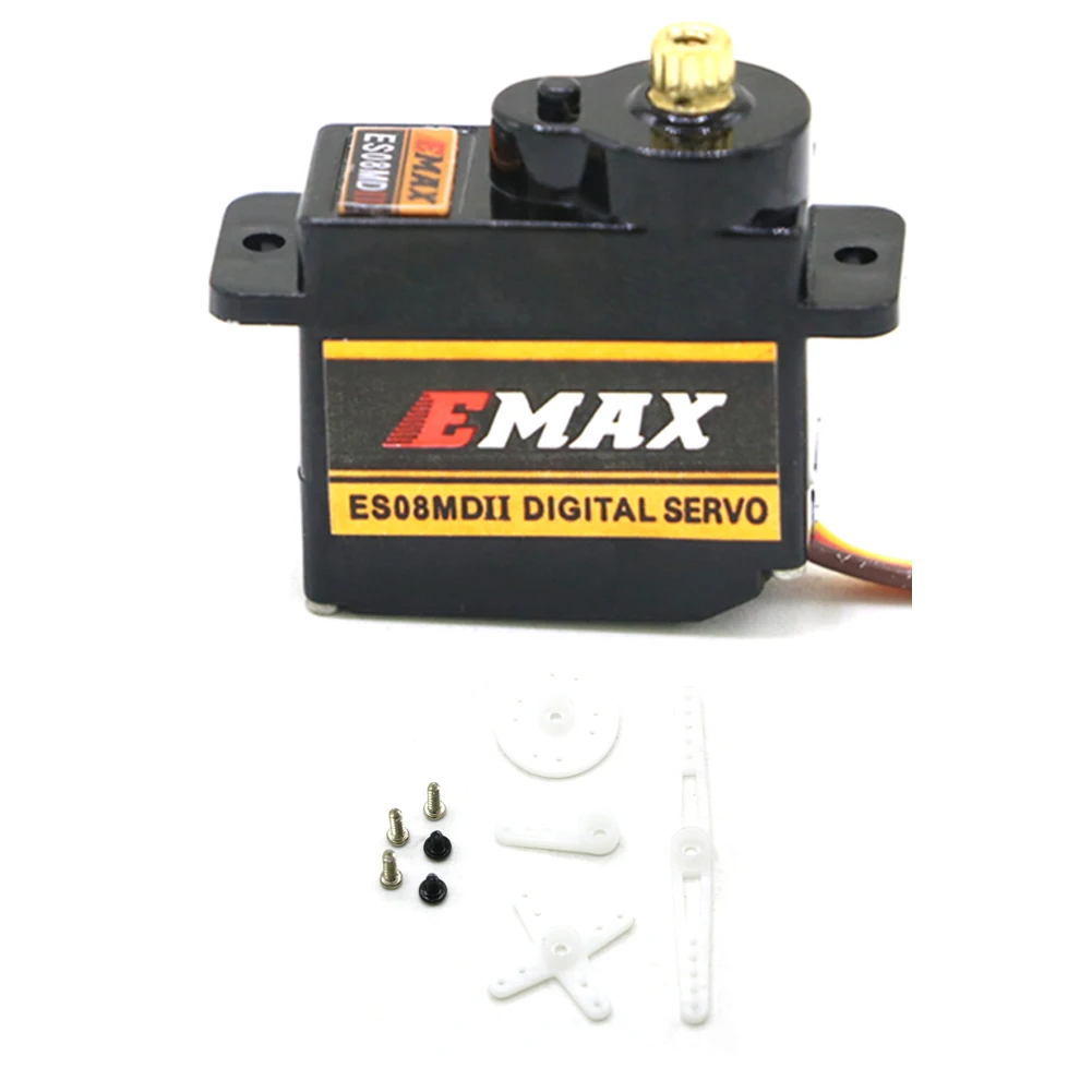 EMAX ES08MDII ES08MD II Metal  - مراجعة Rc Helicopter Servo وسعره