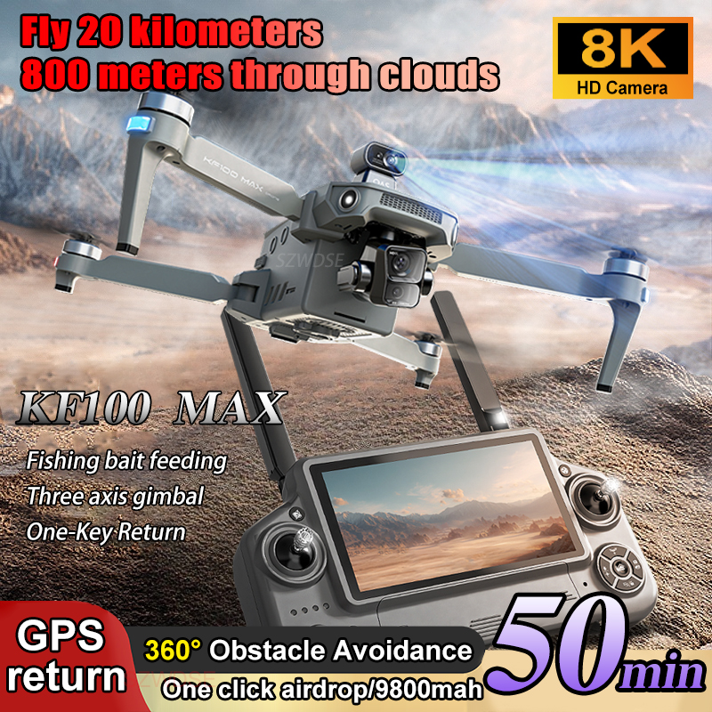 SJRC KF100 MAX 8K UHD Photo HD - مراجعة Rc Helicopter Charger وسعره