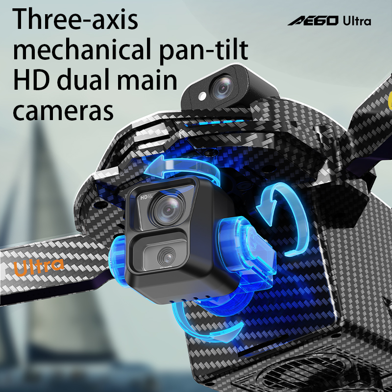 AE60 GPS Drone Professional 8K - مراجعة Rc Helicopter Charger وسعره