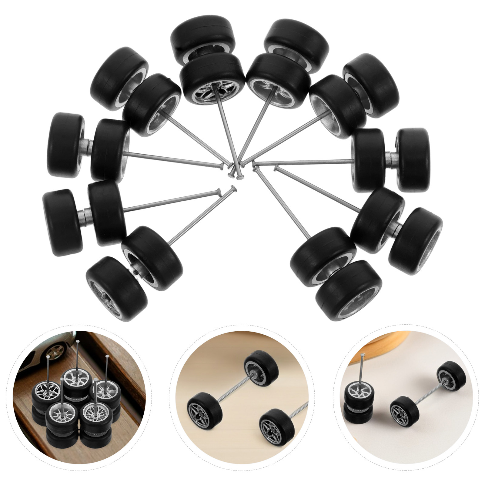 5Pair Alloy Car Wheels Replace - مراجعة Rc Helicopter Mini وسعره