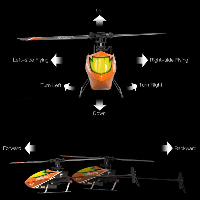 Single-Rotor Flybarless RC Hel - مراجعة Rc Helicopter Single Rotor وسعره
