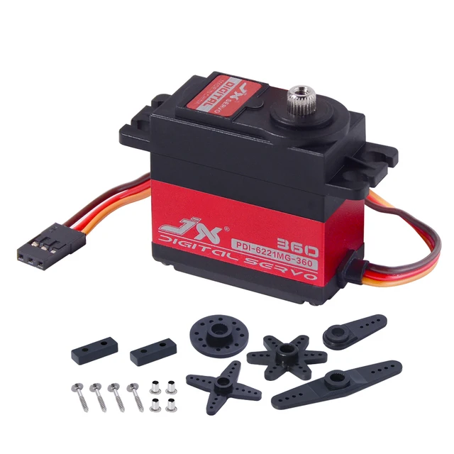 1PCS JX PDI-6221MG Metal Gear  - مراجعة Rc Helicopter Large وسعره