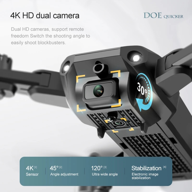 New 4DRC V23 Mini Drone 4K Pro - مراجعة Rc Helicopter Electric وسعره