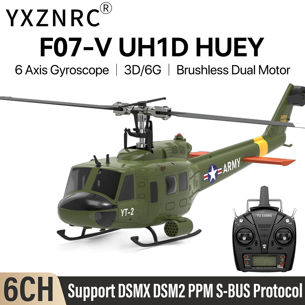 New YUXIANG RC Helicopter F07- - مراجعة Rc Helicopter Gyro وسعره