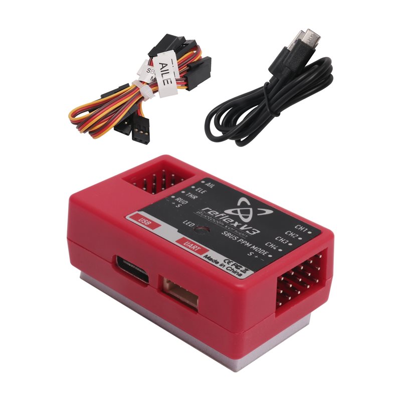 A33T-For FMS Reflex V3 Flight  - مراجعة Rc Helicopter Gyro وسعره