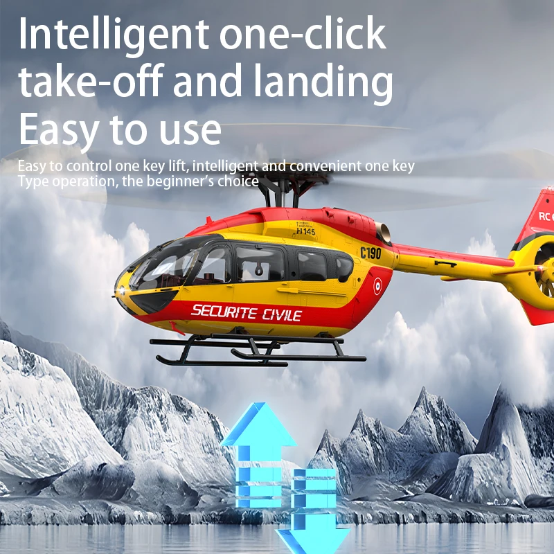 C190 RC Helicopter 2.4G 6-Aixs - مراجعة Rc Helicopter Gyro وسعره