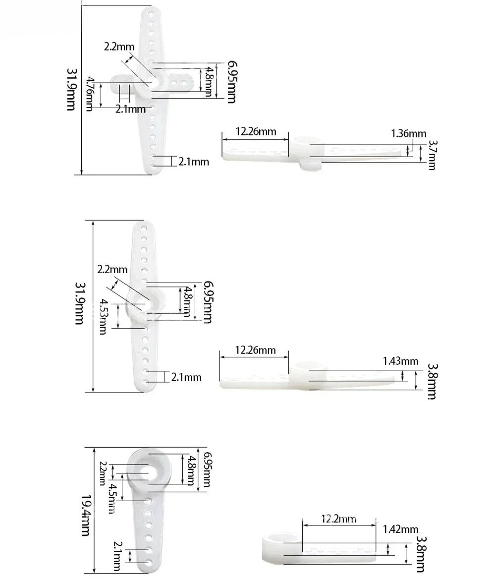 4PCS 9g SG92R Micro Servo Plas - مراجعة Rc Helicopter Mini وسعره