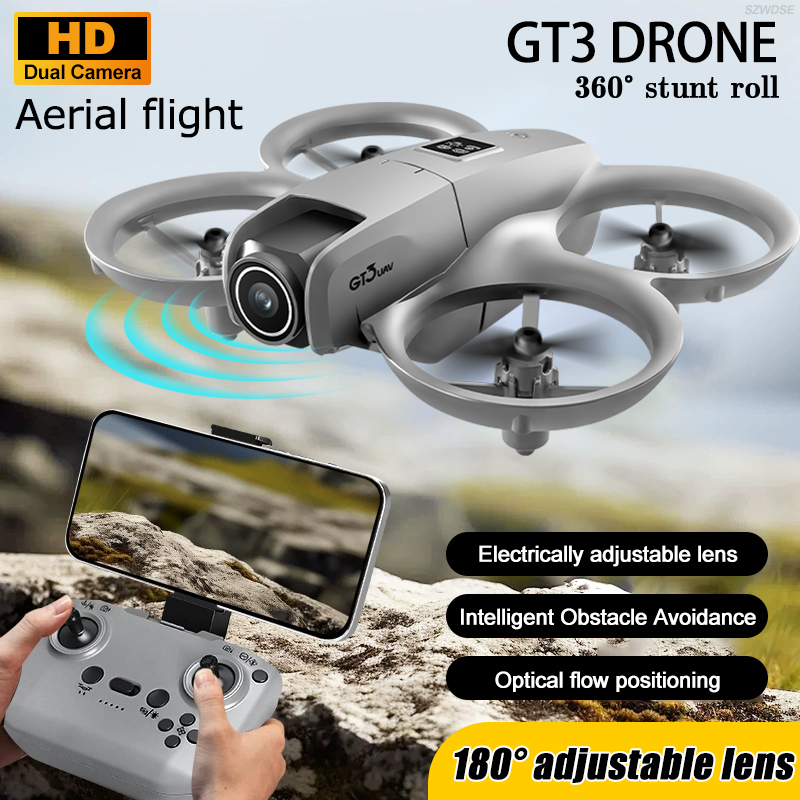New GT3 Mini RC Drone 8K 5G Ae - مراجعة Rc Helicopter Mini وسعره