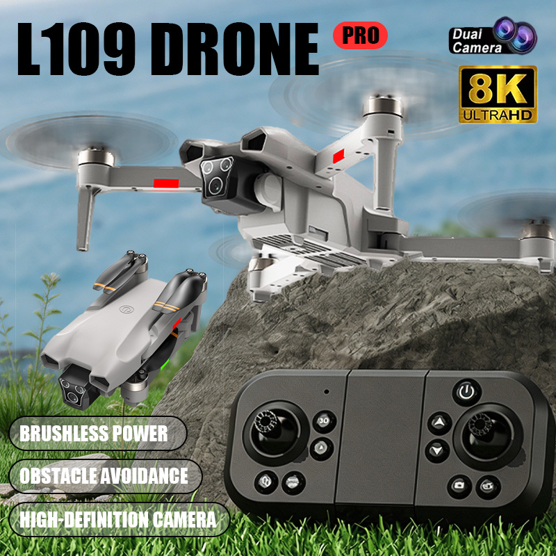 NEW Hot L017 Pro Drone Brushle - مراجعة Rc Helicopter Charger وسعره