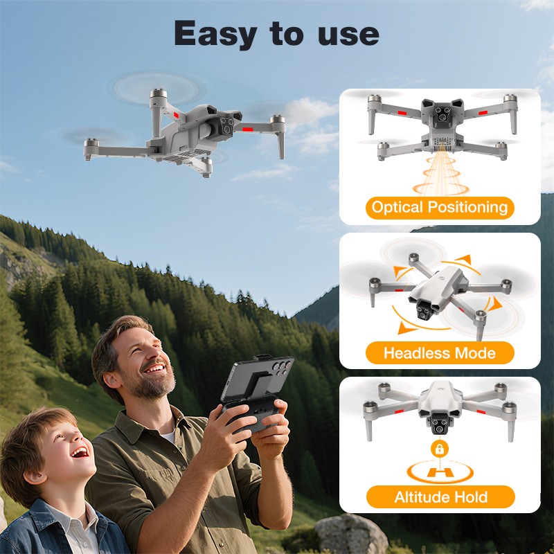 NEW Hot L017 Pro Drone Brushle - مراجعة Rc Helicopter Charger وسعره