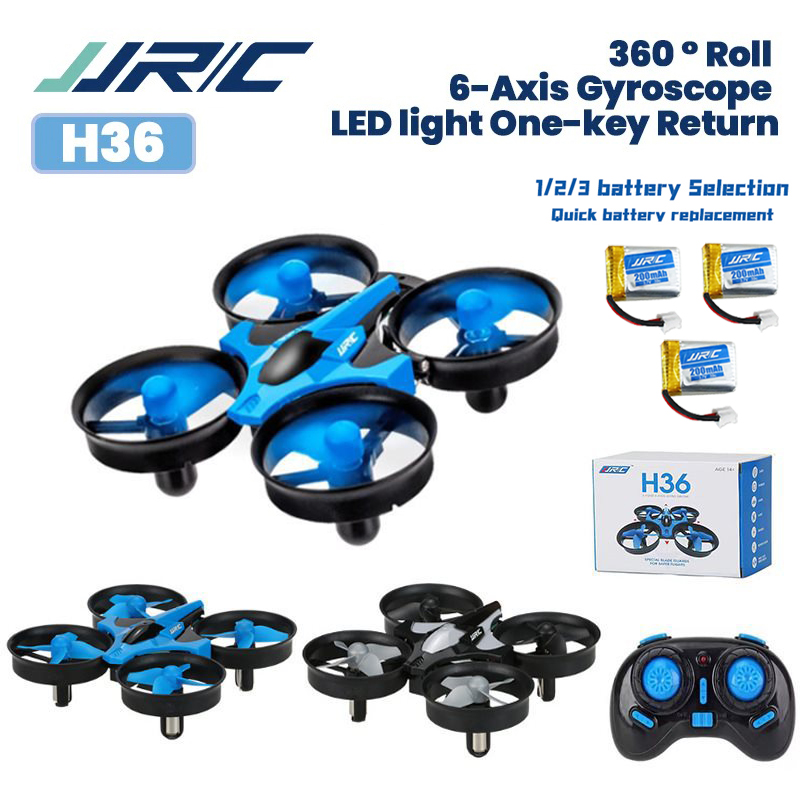 jjrc H36 Mini Drone 3D Flip He - مراجعة Rc Helicopter Case وسعره