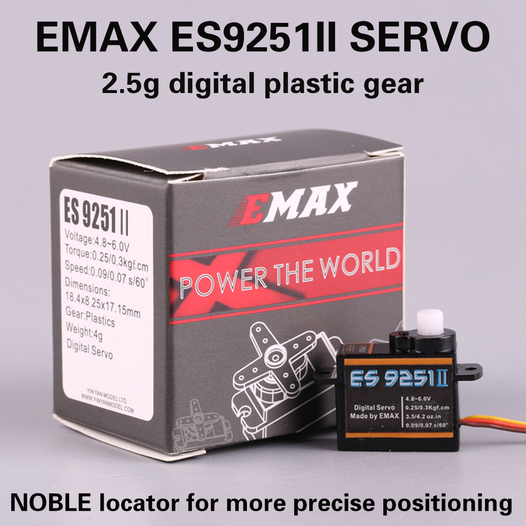 EMAX ES9251II Plastics Digital - مراجعة Rc Helicopter Servo وسعره