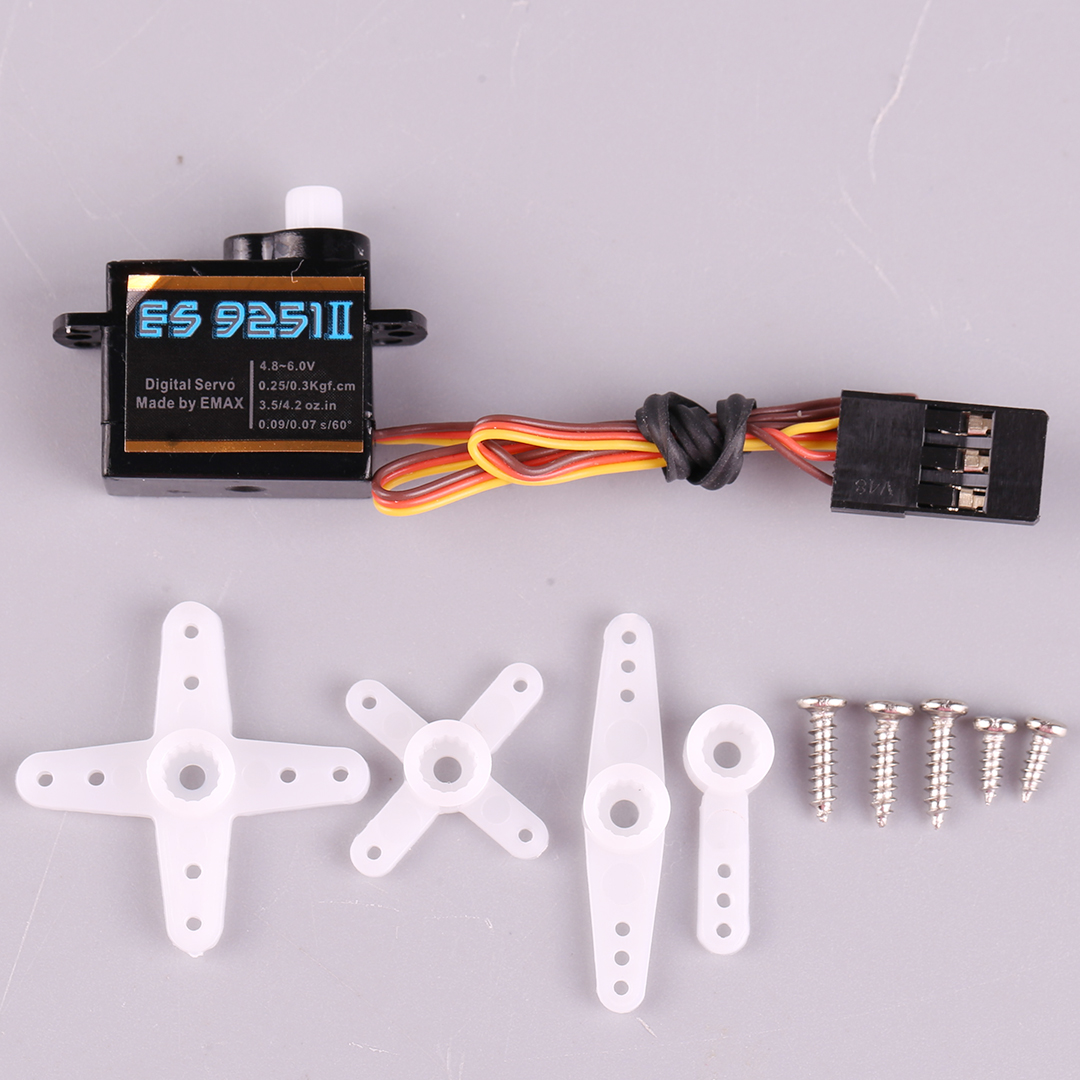 EMAX ES9251II Plastics Digital - مراجعة Rc Helicopter Servo وسعره