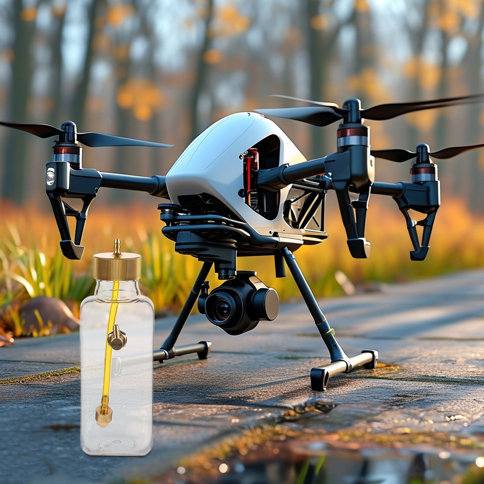 1Set Clear Plastic Rc Gas Tank - مراجعة Rc Helicopter Gas وسعره