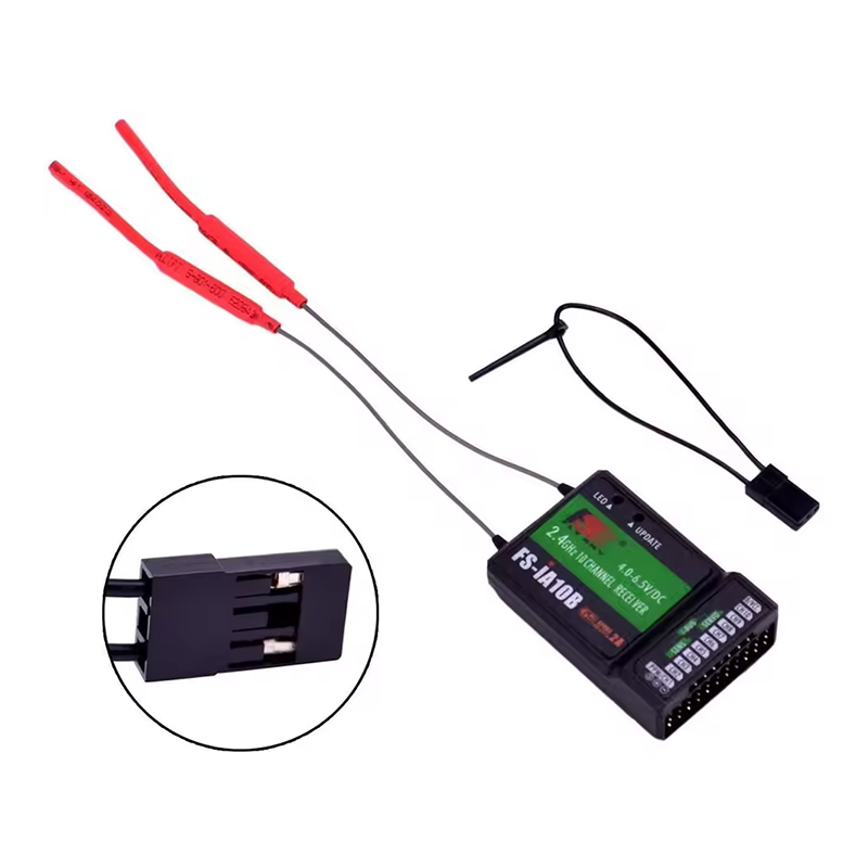 Flysky FS-iA10B 2.4G 10 Channe - مراجعة Rc Helicopter Battery وسعره