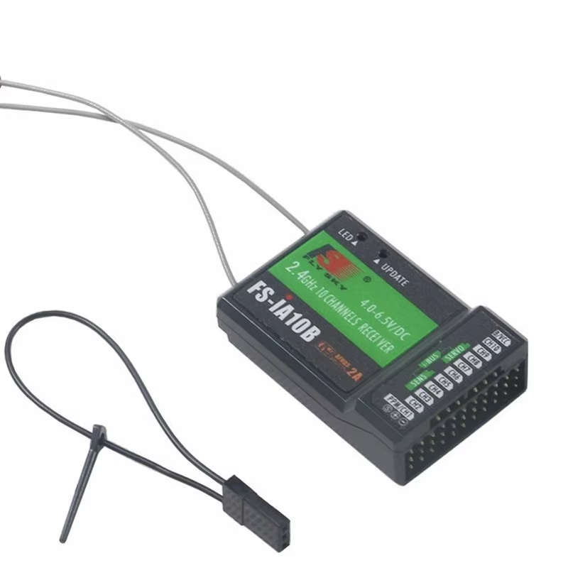 Flysky FS-iA10B 2.4G 10 Channe - مراجعة Rc Helicopter Battery وسعره