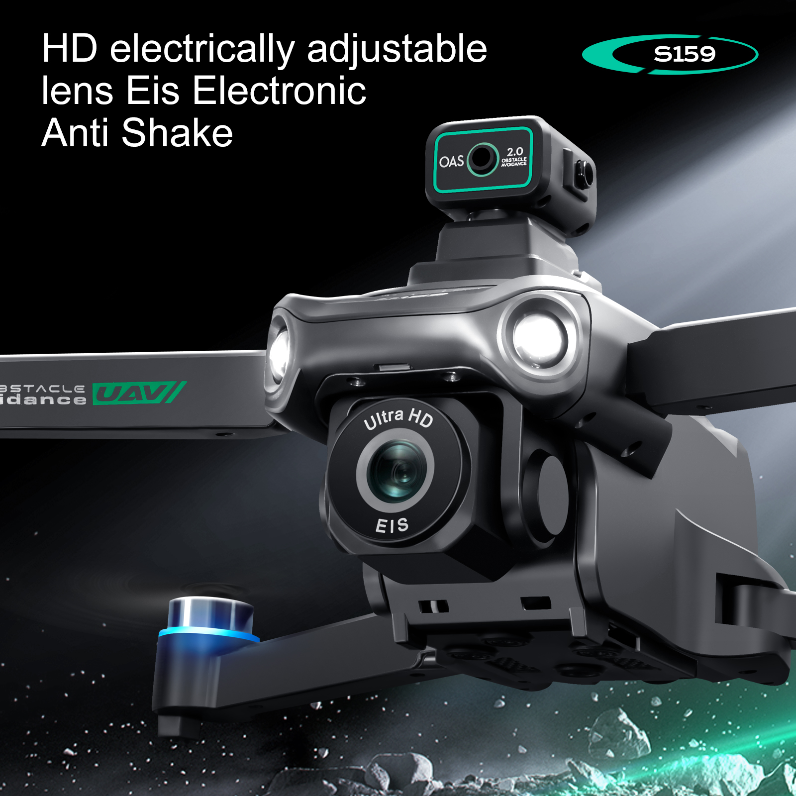S159 GPS Drone 4K Profesional  - مراجعة Rc Helicopter Charger وسعره