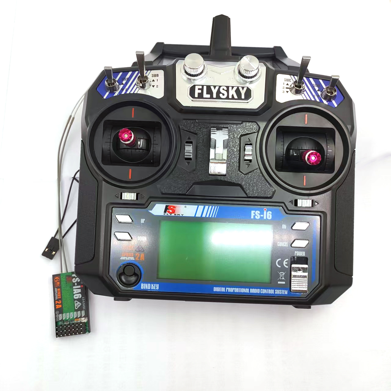 Flysky FS-i6 FS I6 2.4G 6ch RC - مراجعة Rc Helicopter Remote Control وسعره