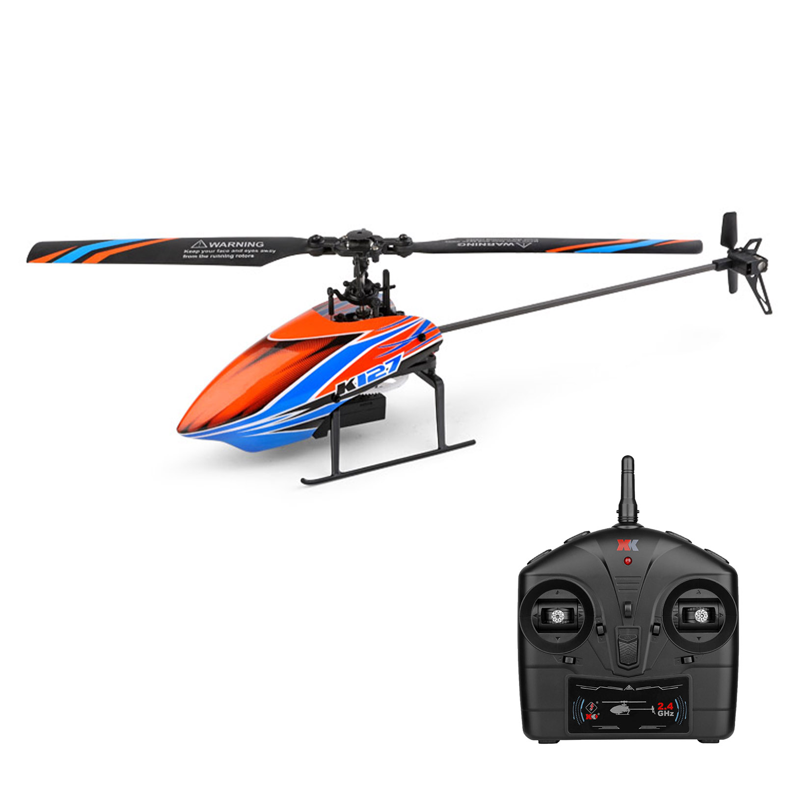 WLtoys XK K127 4CH 6-axis Gyro - مراجعة Rc Helicopter Blade وسعره